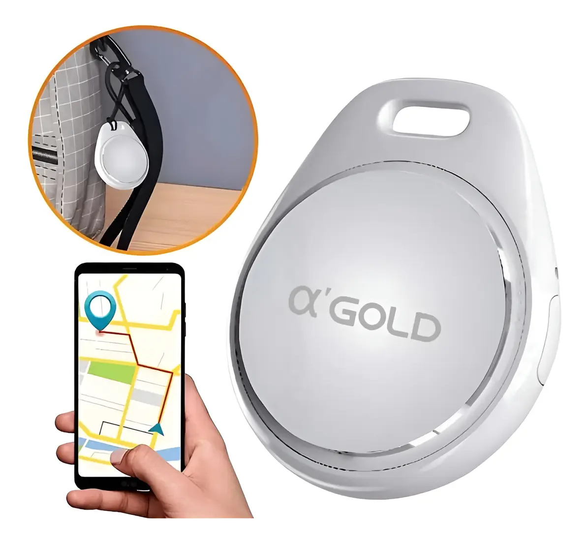 Rastreador Smart tag | A'GOLD TCD-06 APPLE FIND MY