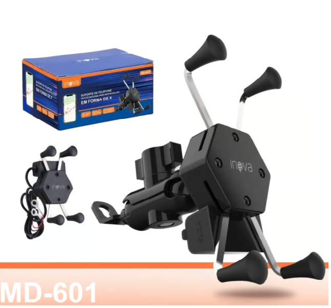 Suporte de Celular para Motocicleta Inova Md-601