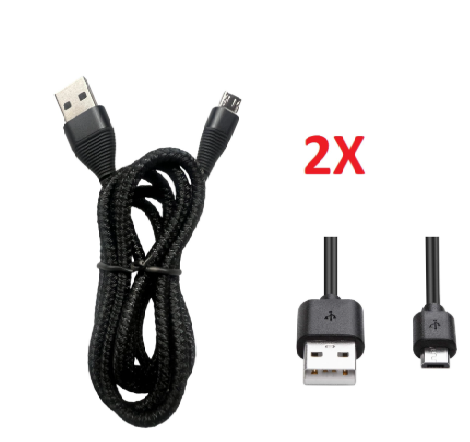 Cabo USB V8 Reforçado e Trançado