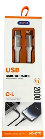 cabo USB-C para Lightning de 2 metros
