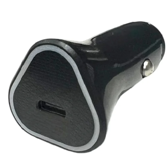 Carregador Veicular USB-C 25W com Carregamento Rápido