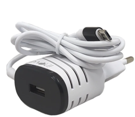 Carregador Inova 2,1A com Cabo V8