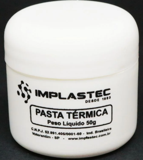 Pasta Térmica Implastec  50 g